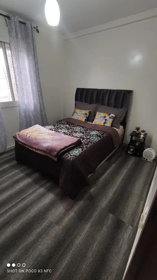 Apartamento Superbe appartement au rez-de-chaussée avec clim mobile,parking et wifi gratuit Casa Blanca Marruecos