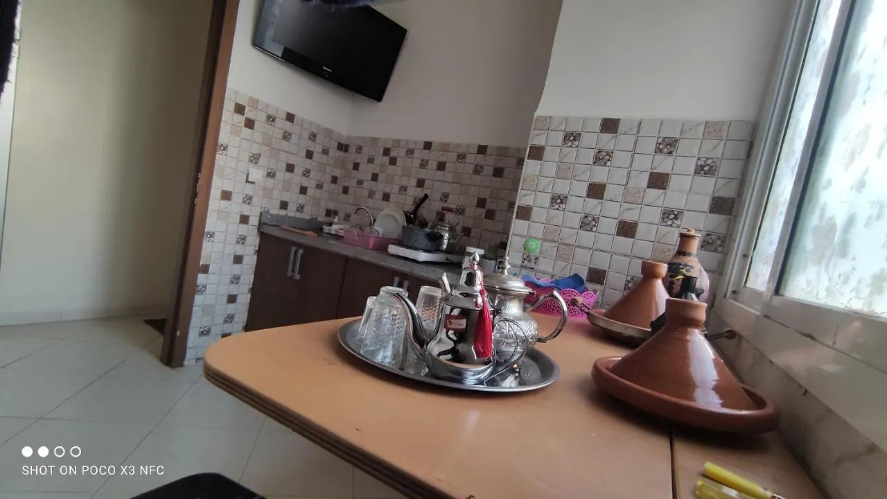 Beautiful Ground-Floor Apartment With Portable Air Conditioning, Parking, And Free Wi-Fi Casablanca 0*,  Morocco