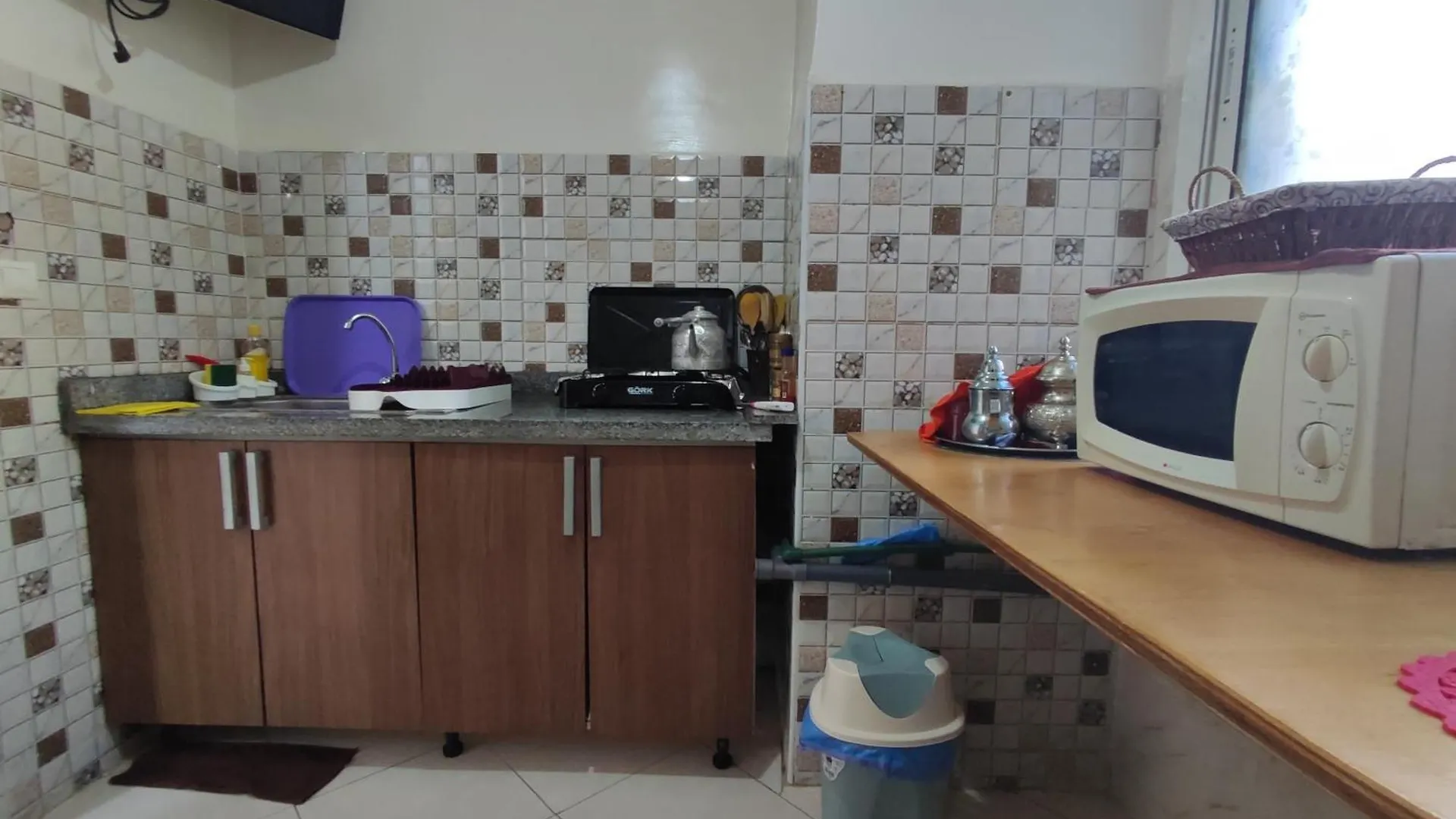 Beautiful Ground-Floor Apartment With Portable Air Conditioning, Parking, And Free Wi-Fi Casablanca