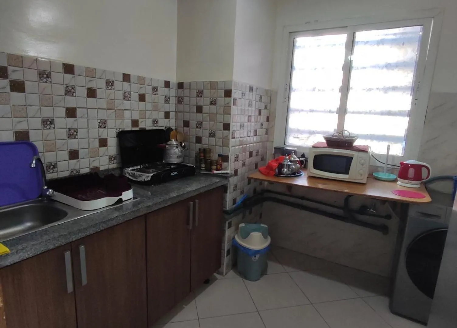 Beautiful Ground-Floor Apartment With Portable Air Conditioning, Parking, And Free Wi-Fi Casablanca