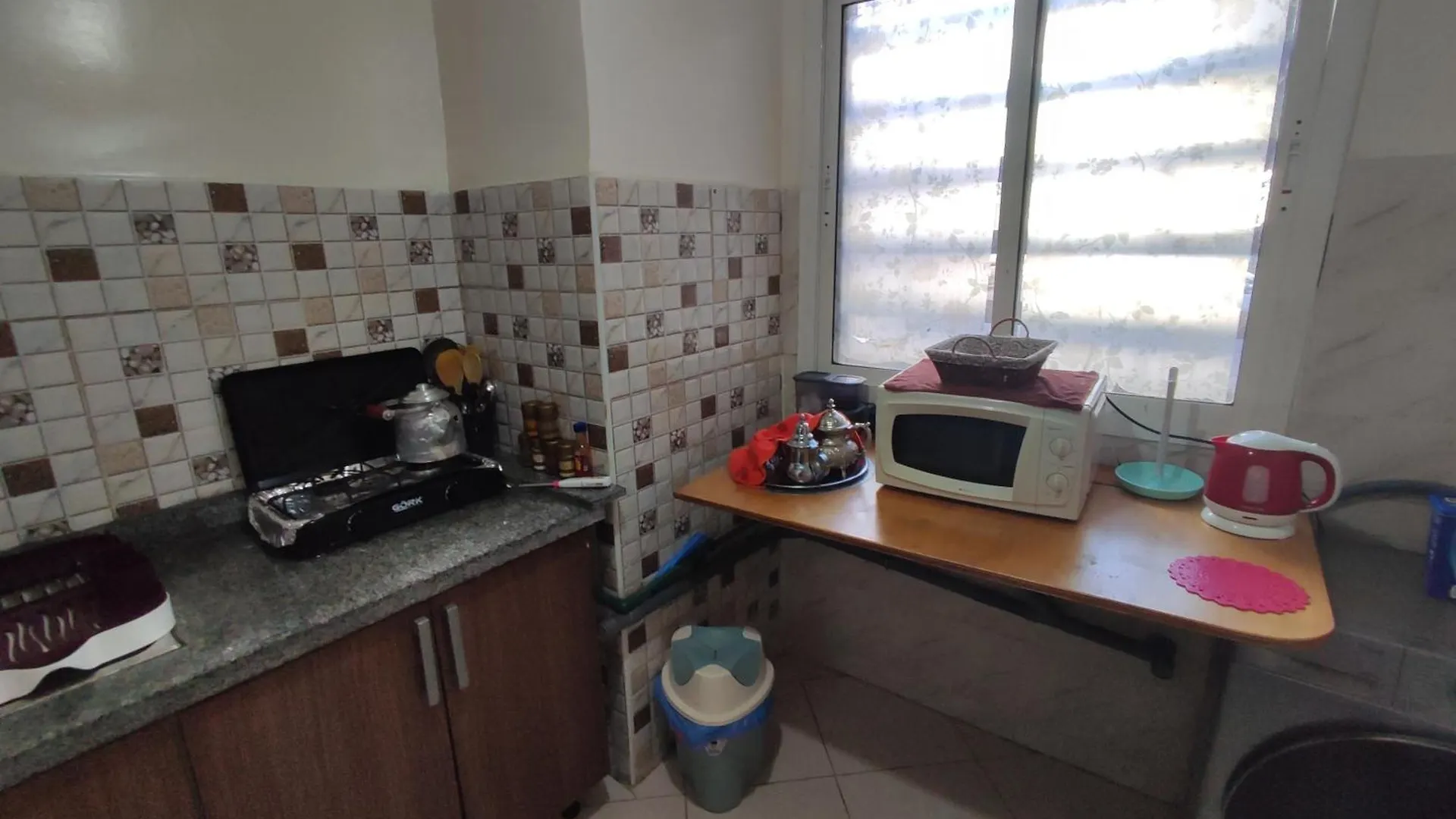 Beautiful Ground-Floor Apartment With Portable Air Conditioning, Parking, And Free Wi-Fi Casablanca 0*,  Maroko